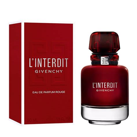 givenchy l'interdit 50ml eau de toilette|Givenchy l'interdit original.